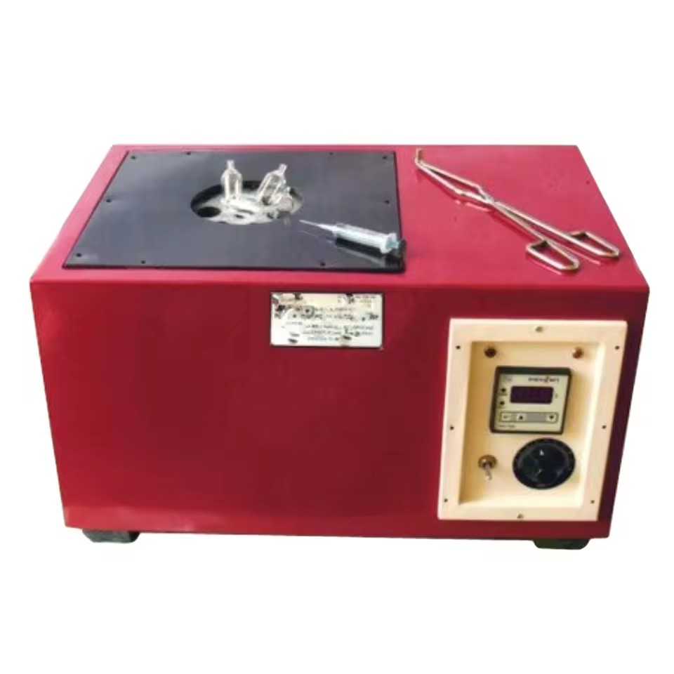 RAMSBOTTOM Electronic Digital Carbon Residue Apparatus for Petroleum Oil Testing Lab IP-14 IS-1448 P-8 ASTM D 524 Compliant