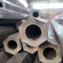 API AISI 4140 Cold Drawn Hexagonal Tube OD50*8mm (OD2*0.3") for Oilfield Machinery & Petroleum Fittings Custom Size