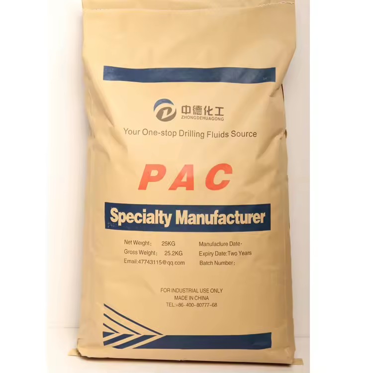 Oem Factory Oilfield Chemicals Low Viscosity Polyanionic Cellulose LV-PAC Powder for Oil Drilling Mud Additive