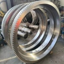 Large Gear Ring for Petroleum Machinery CNC Machined Dryer Ring Gear Girth Gear for Ball Mill Drilling Pump