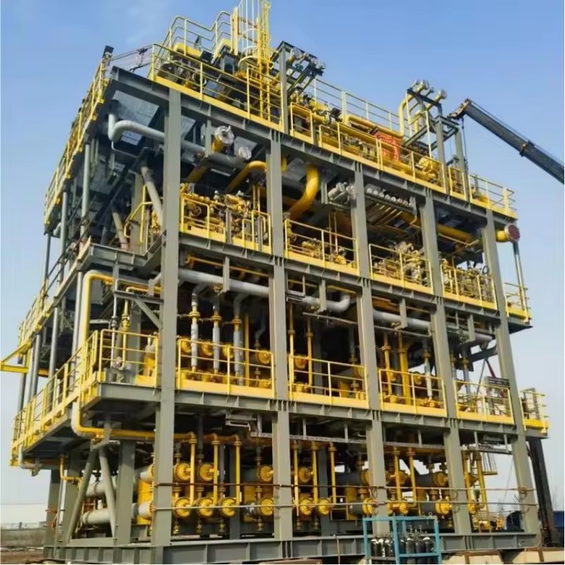 High Quality Multi-layer Steel Frame Chemical Petroleum Fast Installation Modular Steel Structures