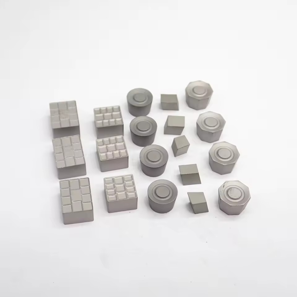 3/8*3/8*1/4 Inch YT5/YG8 Oilfield Customized Carbide Brazed Tips Cemented Tungsten Alloy Hardfacing Square Inserts and Buttons