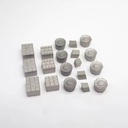 3/8*3/8*1/4 Inch YT5/YG8 Oilfield Customized Carbide Brazed Tips Cemented Tungsten Alloy Hardfacing Square Inserts and Buttons