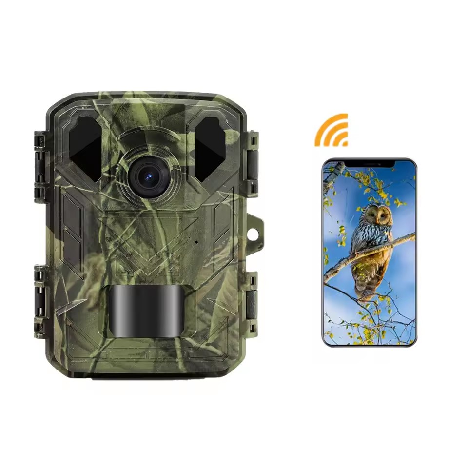Hunting Camera 4k Wifi Trail Camera With APP Remote Control Night Vision CMOS Human/Animal Detection Wildlife Hunting Camera