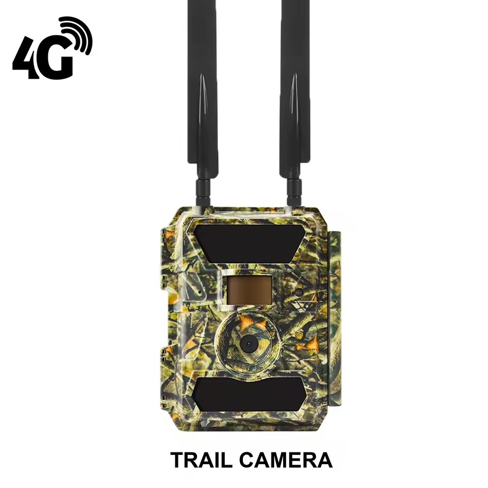 OEM ODM Night Vision Outdoor Motion Detection Trail Camera Waterproof APP Control Remote Cloud Hunting Camera 4G