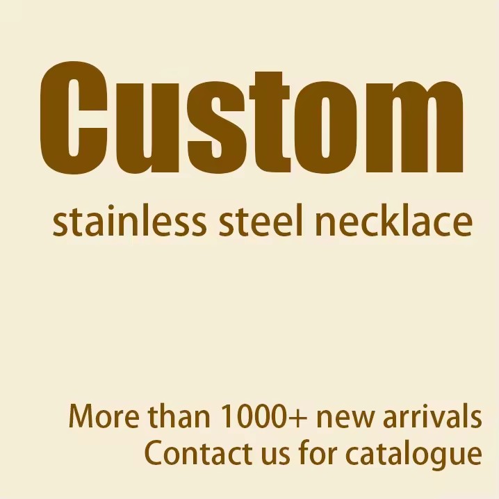 Customization Elegant Stainless Steel 316L Necklaces 18K PVD Gold Plated Durable Hypoallergenic 5A Cubic Zirconia Anti-Tarnish