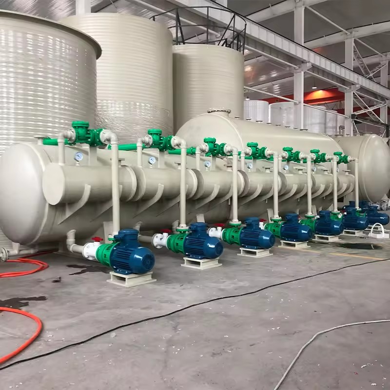 Bestsun PP/PPH Eco-friendly Horizontal Vacuum System Pump for Waste Gas Wastewater Treatment Chemical Smelting Environmental