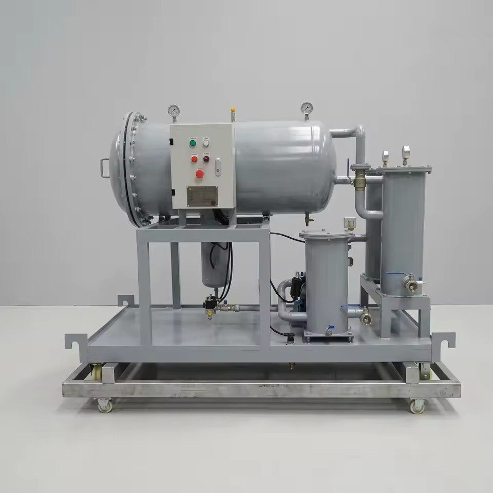 Oil Purification Machine Diesel Fuel Polishing Coalescence Oil Water Separating Gasoline Filtration System