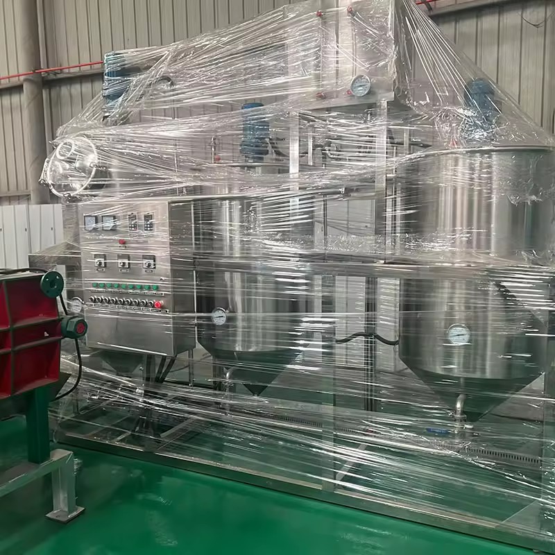 Small Scale Hydrogenated Crude Palm Oil Refining Machinery