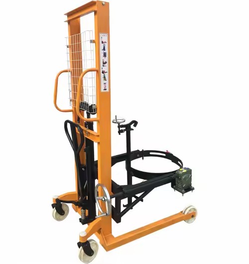 Wholesale Jichuan Hydraulic Truck Drum Lifter & Stacker with 2500mm Max Lifting Height for 200L Plastic and 55-Gallon Oil Drums