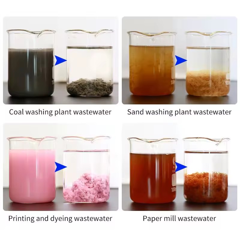 Fast Dissolving Anionic Polyacrylamide APAM for Beverage Industry Wastewater