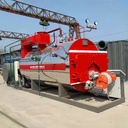 High Efficiency WNS Horizontal Gas Oil Fired Steam Boiler for Food Processing Industry