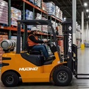 2T LPG Dual Fuel Forklift 2000kg Gasoline Propane Counterbalance Lift Truck Warehouse Pallet Stacker Industrial Material Handler