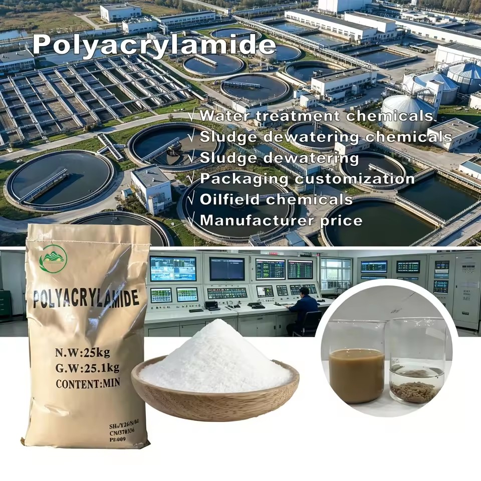 Hot Selling Water Treatment Chemical Polymer Anionic Polyacrylamide High-purity (PAM) Flocculant for Wastewater Treatment