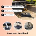 Railway Infrastructure Construction Crane Base Support Pad Vibration Distribution Industrial Equipment Safety outrigger pad