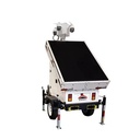 Portable Solar CCTV Trailer 1200W Solar Panels 800Ah Gel Battery