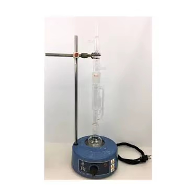 Professional Borosilicate Glass Soxhlet Extraction Kit 220V High Accuracy for Oil Content Testing Industrial Lab Analysis