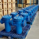 Industrial High Quality Stainless Steel Basket Strainer Water Filter with Pressure Vessel Automatic Backwash & High Pressure