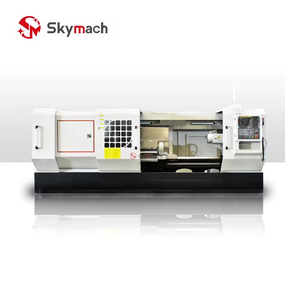 QK1313 CNC Pipe Threading Lathe for Drill Pipe Casing and Tubing Thread Machining in Petroleum and Chemical Industry