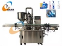 Automatic Single Head Gear Pump Filling Machine for Viscous Liquid Cream Lotion Shampoo PLC Control High Accuracy