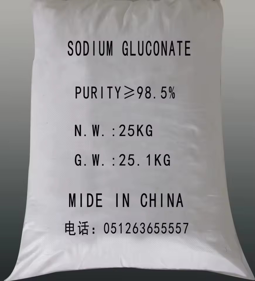 Industrial Grade Chinese Sodium Gluconate Water Reducing Agents and Retarders