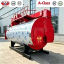 WNS 2-10Ton Stable Operation Boiler for Food Processing Plant Gas-Fired Steam Boiler
