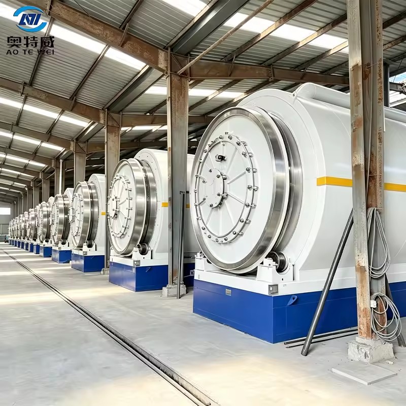 Efficient Convert Worn Tires Petroleum Sludge Plastic Articles Into Fuel Oil Intermittent Waste Plastic Pyrolysis Machine