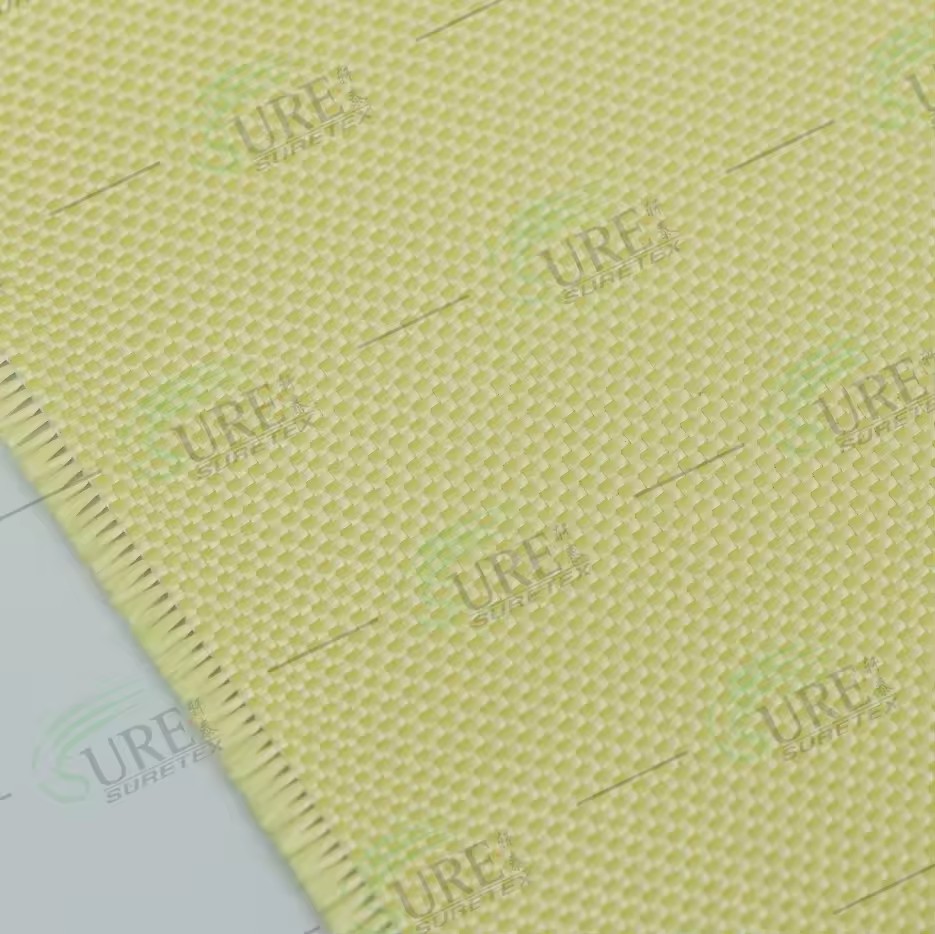 Bullet Resistant Aramid Fiber Fabric Factory Protecting Flame Retardant Chemical Resistant 220GSM 100% Para Aramid Fabric