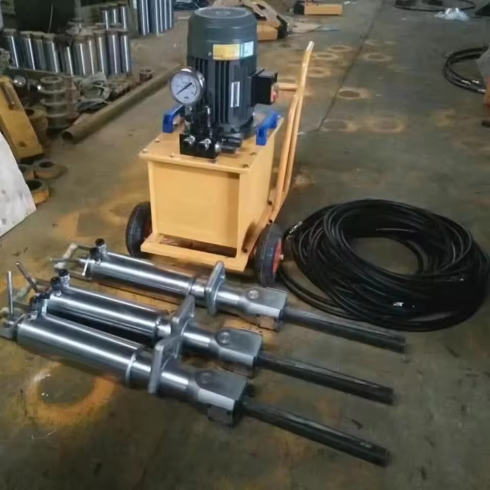 Hydraulic Splitter for Mountain Opening Electric Hydraulic Splitter for Mountain Opening Tunnel Stone Mining Splitter