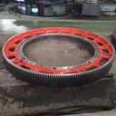 Large Gear Ring for Petroleum Machinery Mud Pump CNC Machined Dryer Ring Gear Girth Gear for Ball Mill