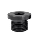 Carbon Steel Hex Socket Flanged Screw Plug with Sealing Washer Male Thread Oil Drain Plug for Hydraulic Tank Machinery