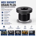 M6 M8 M10 M12 1/8 1/4 Male Thread Grease Nipples Zinc Plated Steel Zerk Fittings for Grease Gun Industrial Lubrication