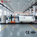 1-20Ton Natural Gas Wet Back Horizontal Three-pass Fully Automatic Oil and Gas Dual Fuel WNS Industrial Steam Boiler