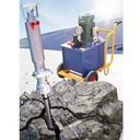 Small Portable Hydraulic Rock Splitting Machine with Diesel Engine 900T-1200T Force for Quarry Use