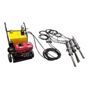 Hydraulic Rock Splitter, Handheld Portable Mini Heavy Duty Wedge Piston Splitter for Concrete Stone Rock Breaking Mining Quarry