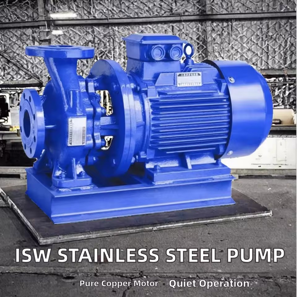 Stainless Steel Water Pipeline High Pump Flow High Pressure Chemical Pump for Farmland Irrigation Draining Accumulated Water