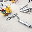 Low Price High Efficiency Electric / Diesel Cube Stone Splitting Machine Hydraulic Rock Breaker Chisels Rock Splitter Machine