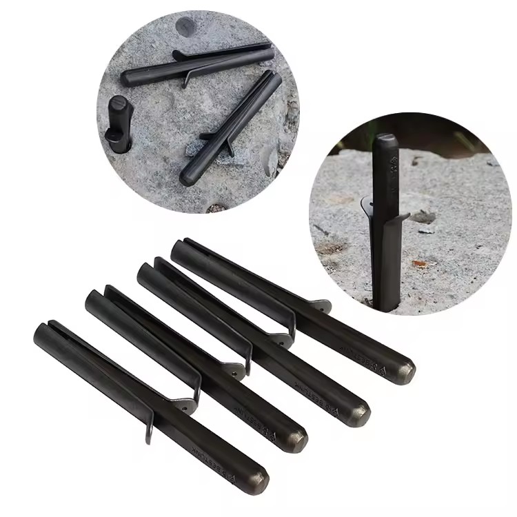 2022 Stone Splitter Plug Wedges and Feather Shims Concrete Rock Hand Tools