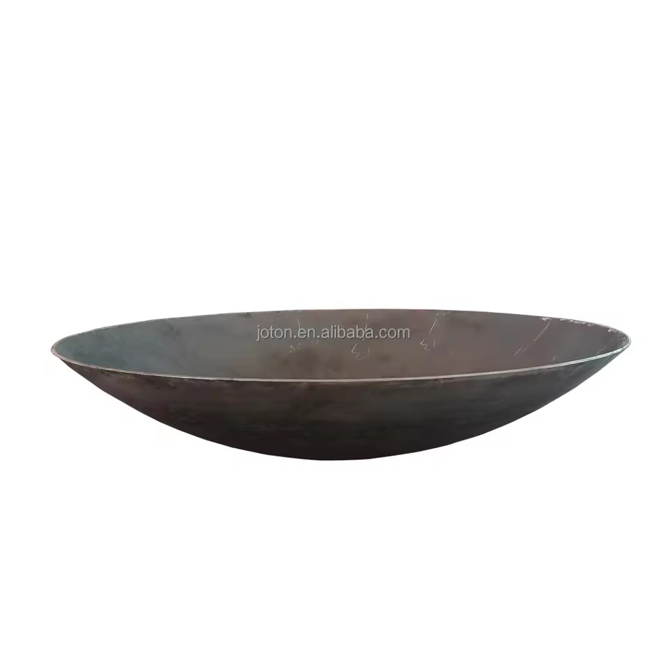Stainless Steel Spherically Dished Head Custom Diameter Industrial Vessel Dished Cover
