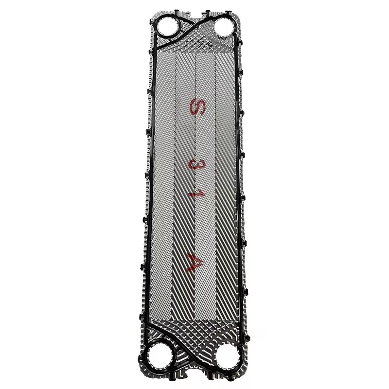 S31A Plate Heat Exchanger Spares With Sonder Lock Interlocking System SS316L Titanium Plates and Hang-on EPDM Gaskets
