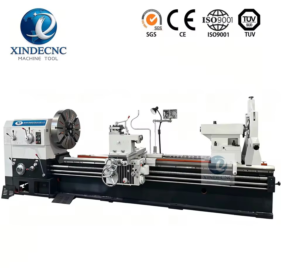 CW62100 Gap Bed Manual Lathe | Removable Gap Heavy-Duty Metal Lathe for Large Flange Machining, Maximum Turning Length 3000mm