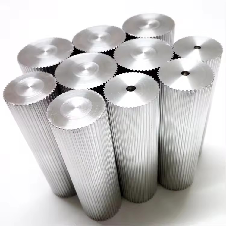 Customization Aluminium Alloy Timing Belt Pulley Bar Stock RoHS Certification