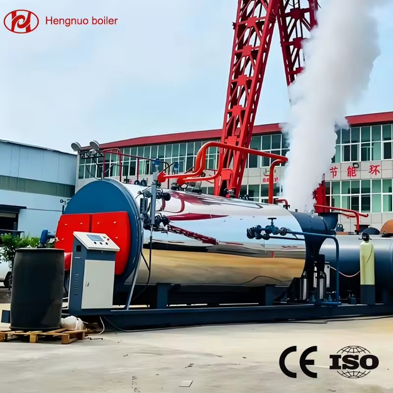 High Efficiency Gas Fired Boilers Are Frequently Used in Heating but Can Also Be Used for Industrial Steam Generation