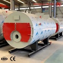 Eco Friendly Automatic Horizontal WNS Natural Gas Steam Boiler for Hospital Greenhouse Heating