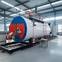 High Efficiency Automatic WNS Series Horizontal Fire Tube Natural Gas Steam Boiler for Garment Textile Factory