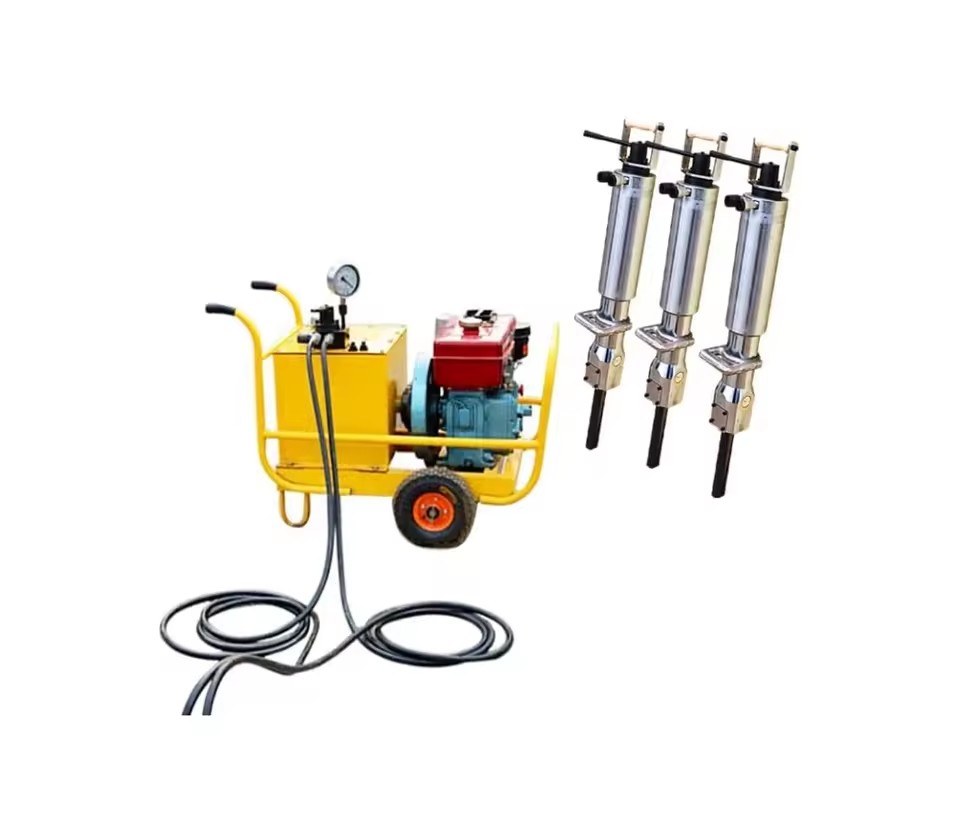 Newest Hydraulic Stone Splitter Hydraulic Rock Splitting Tools and Wedges for Efficient Stone Splitting