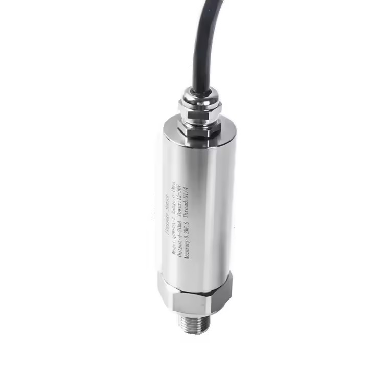 Pressure Transmitter Waterproof Outlet 0-10V 0.5%FS Precision 24VDC CE ISO Certified for Industrial Hydraulic Pneumatic Systems
