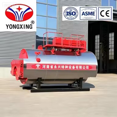 Industrial Machinery Steam Boiler Singlecircuit Boiler Gas for 100 kw Natural Gas Steam Boiler Price