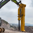 Excavator Mounted Rock Splitter Integrated Hydraulic Rock Drill and Splitter Machine for Rock & Quarry Stone Cutting