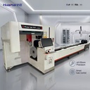 1500W 2000W 3-Axis Fiber Laser Tube Cutter Water Cooling CNC Cypcut Control Stainless Steel SS304 SS316 Brass Pipe Processing
